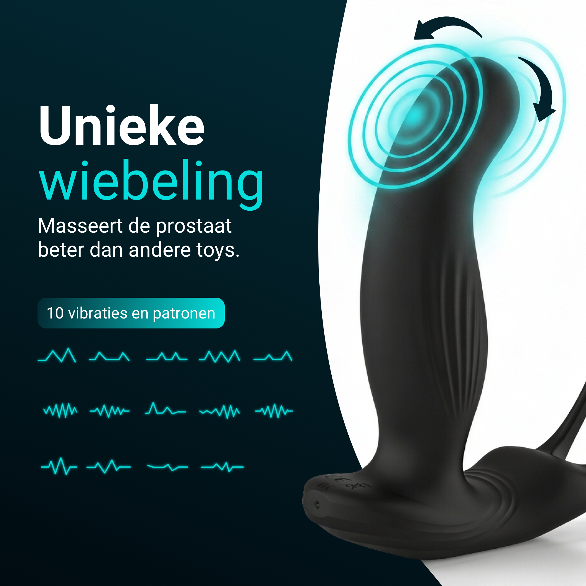 Heatstim - Prostaat Vibrator met Warmtefunctie