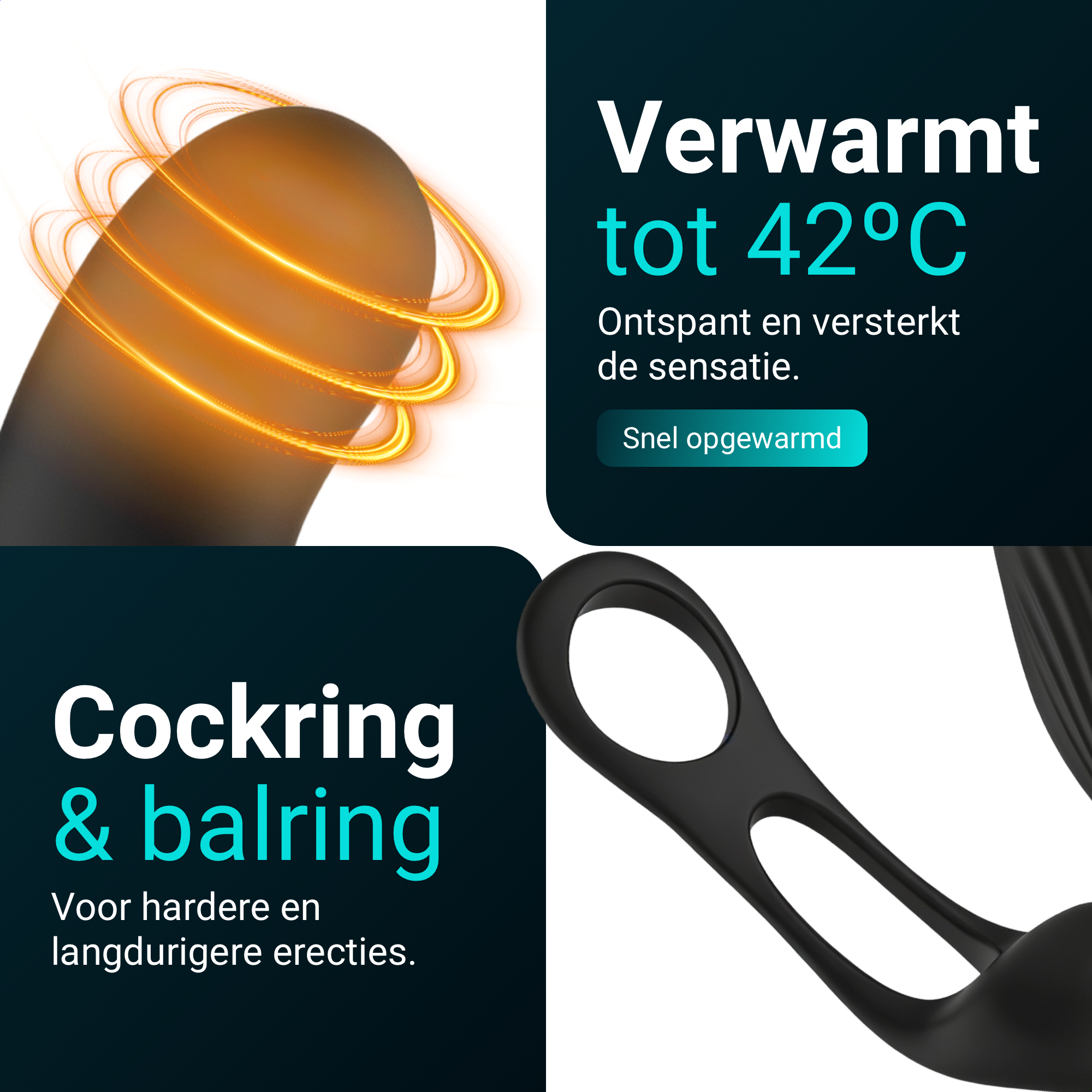 Heatstim - Prostaat Vibrator met Warmtefunctie