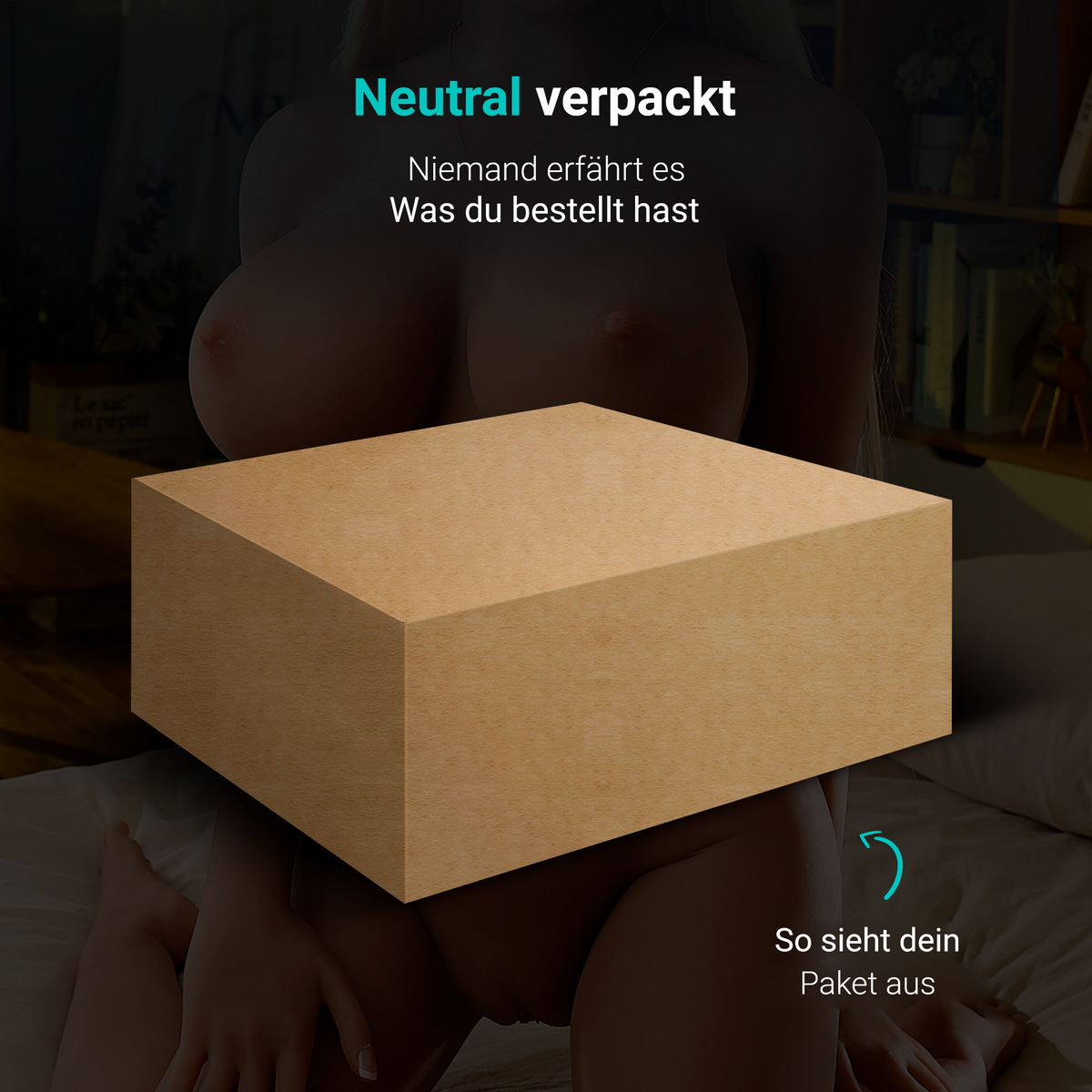 Kim Sexpuppe Verpackung