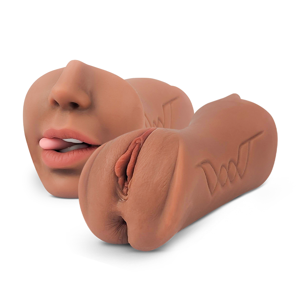 Lisa bruin voor, pocket pussy 3 in 1